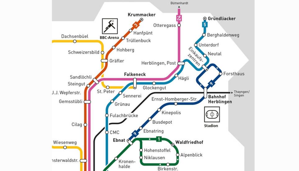 Das Busnetz In Herblingen Wird Dichter | Schaffhauser Nachrichten