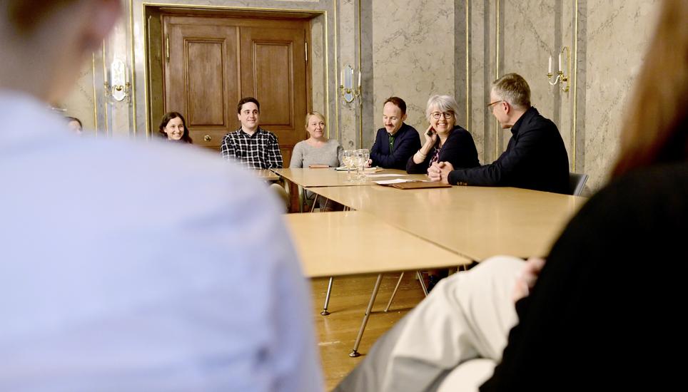 Bundesraetin Elisabeth Baume - Schneider zu Besuch auf den SN Redaktion,  am Donnerstag, 23. Mai 2024. (Melanie Duchene / Schaffhauser Nachrichten)