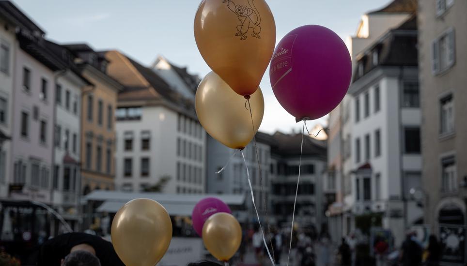 Stimmungsbilder vom First Friday im September 2024 fotografiert am 06.09.2024, in Schaffhausen. (Laurin Werner / Schaffhauser Nachrichten)