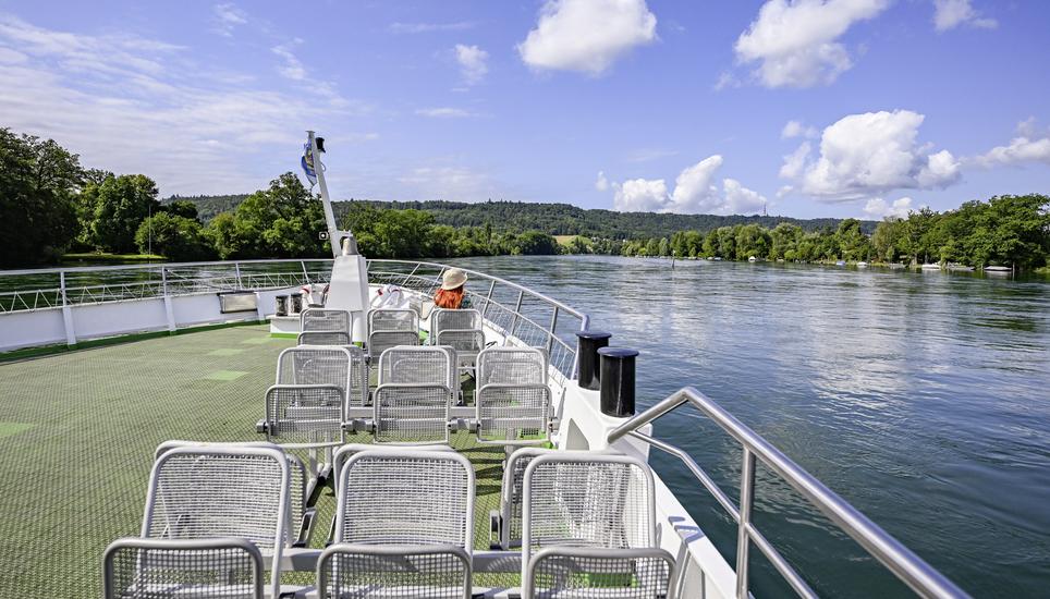 Themenbild Schiff der UHR, am Mittwoch, 17 Juli 2024. (Melanie Duchene / Schaffhauser Nachrichten)