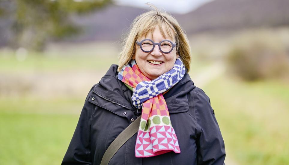 Portrait bei einem Spaziergang durch Beringen mit der neuen Kantonsratsprï¿ï¾¤sidentin Eva Neumann, am Dienstag, 07. Januar 2025. (Melanie Duchene / Schaffhauser Nachricht