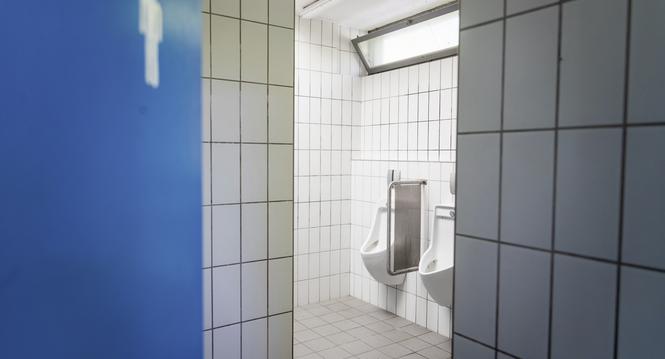 Reprtage zur sauberkeit in oeffentlichen WCs, fotografiert am Freitag, 22. September 2023, in Schaffhausen. (Roberta Fele / Schaffhauser Nachrichten)
