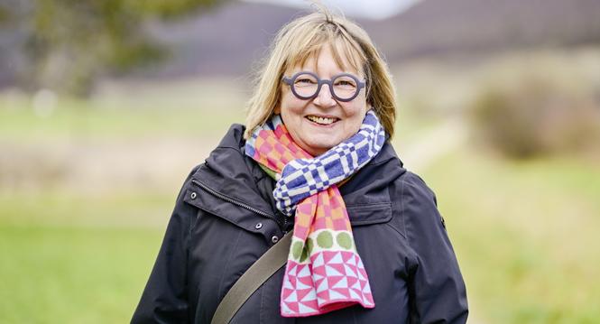 Portrait bei einem Spaziergang durch Beringen mit der neuen Kantonsratsprï¿ï¾¤sidentin Eva Neumann, am Dienstag, 07. Januar 2025. (Melanie Duchene / Schaffhauser Nachricht